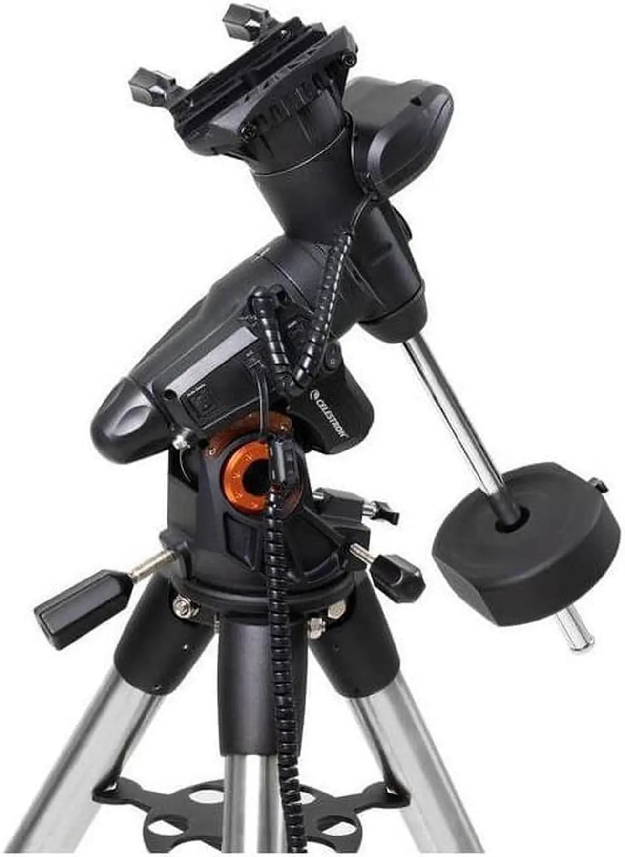 Alt view image 3 of 5 - Celestron Advanced VX Mount with Dual Saddle Plate & Celestron Polar Axis Finder