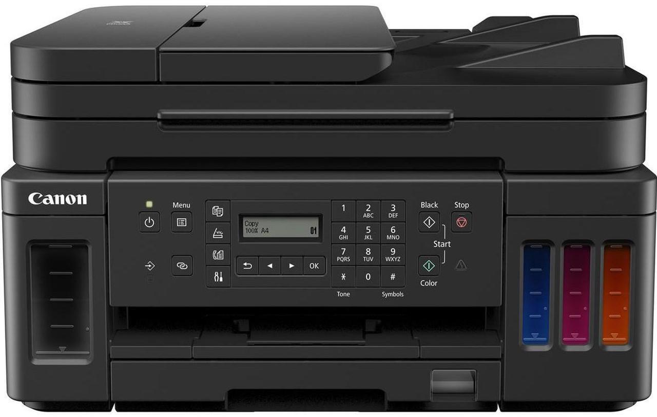 Alt view image 13 of 20 - Canon PIXMA G7020 Wireless MegaTank All-in-One Printer
