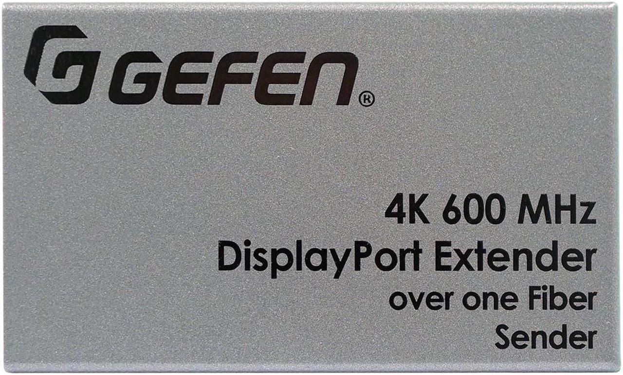 Alt view image 4 of 10 - Gefen 4K 600 MHz DisplayPort Extender over one SC-terminated fiber optic cable (EXT-DP-4K600-1SC)