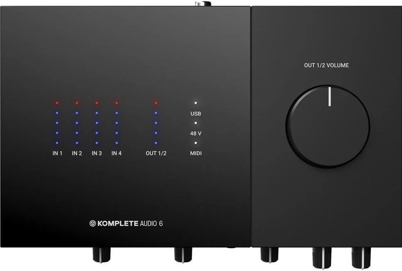 Alt view image 9 of 10 - native instruments komplete audio 6 mk2