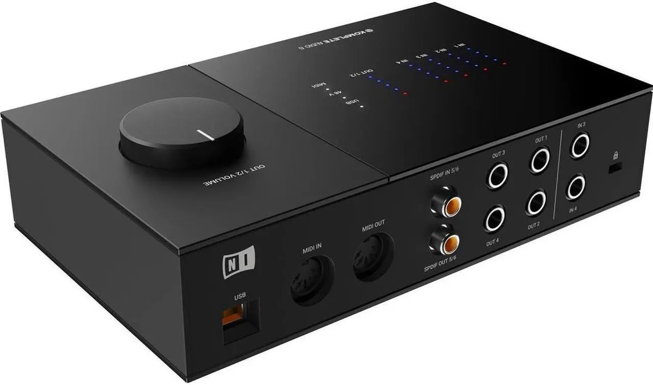 Alt view image 10 of 10 - native instruments komplete audio 6 mk2
