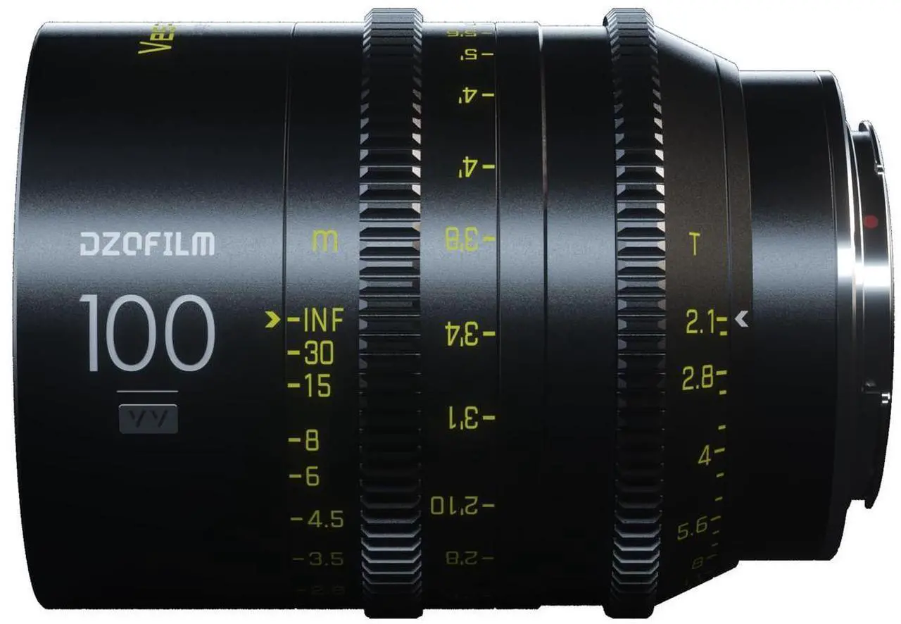 Alt view image 2 of 6 - DZOFILM Vespid Prime 100mm T2.1 Cinema Lens for Canon EF
