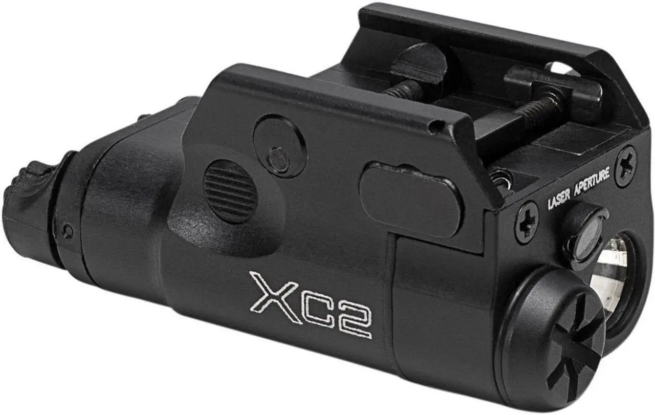 Alt view image 14 of 16 - Surefire XC2 Weaponlight, Pistol, 300 Lumen LED, Light/Laser Combo, Black XC2-A