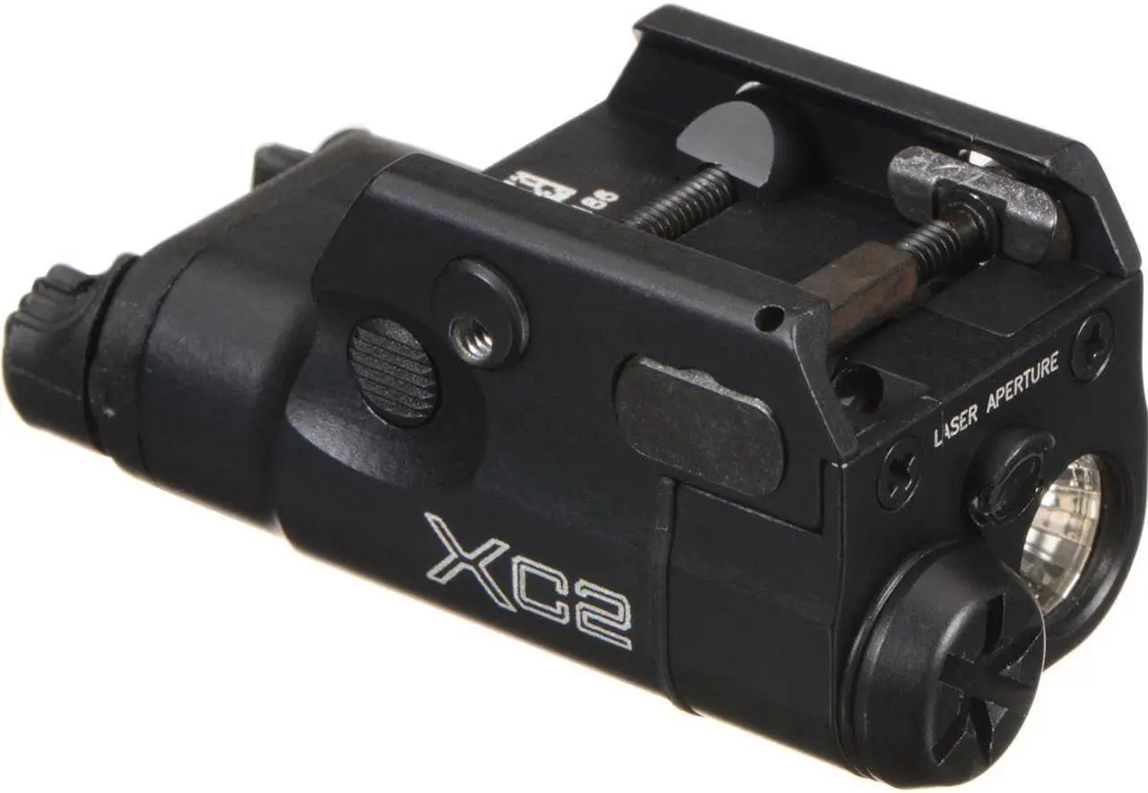 Alt view image 11 of 16 - Surefire XC2 Weaponlight, Pistol, 300 Lumen LED, Light/Laser Combo, Black XC2-A