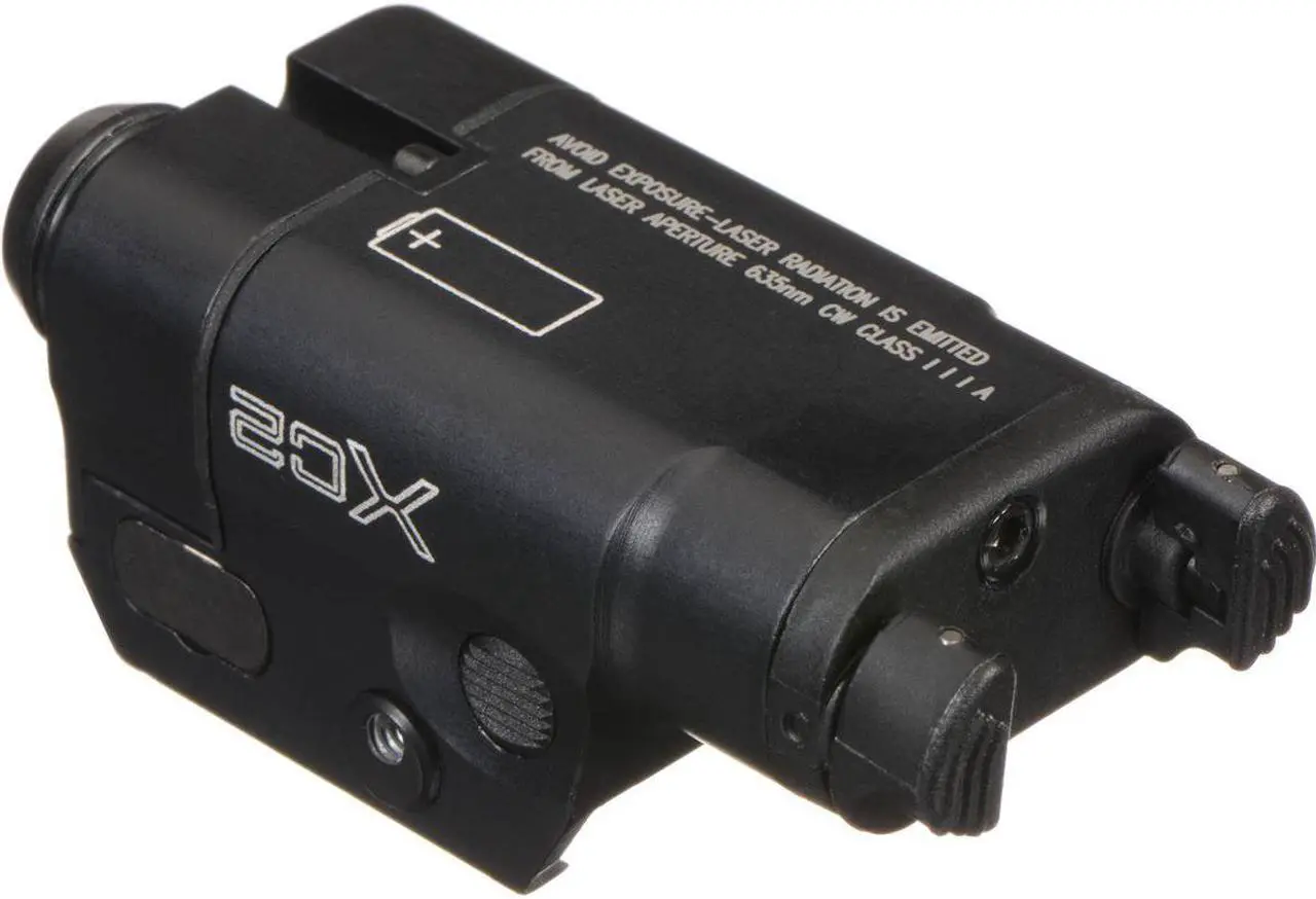 Alt view image 13 of 16 - Surefire XC2 Weaponlight, Pistol, 300 Lumen LED, Light/Laser Combo, Black XC2-A