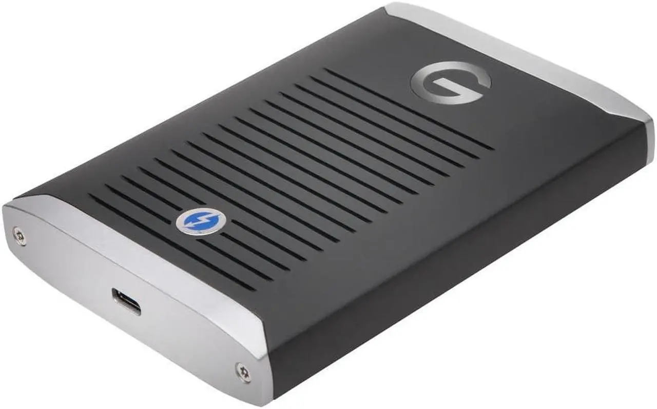 Alt view image 10 of 10 - G-Technology 1TB G-DRIVE Mobile Pro SSD Durable Portable External Storage, Thunderbolt 3 (0G10311)