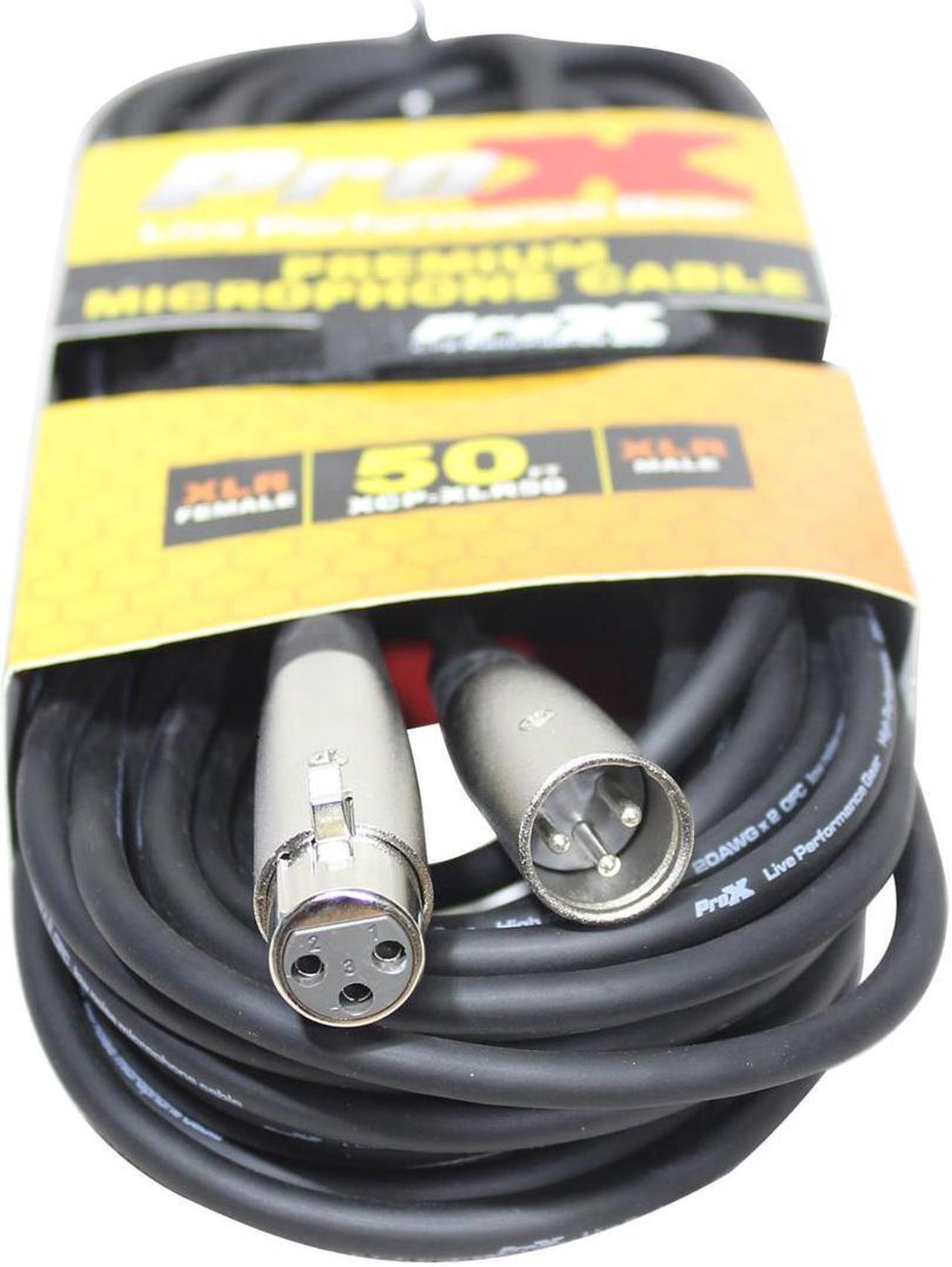 Alt view image 3 of 5 - ProX XCP-XLR50 | Premium 50\' XLR to XLR Cable
