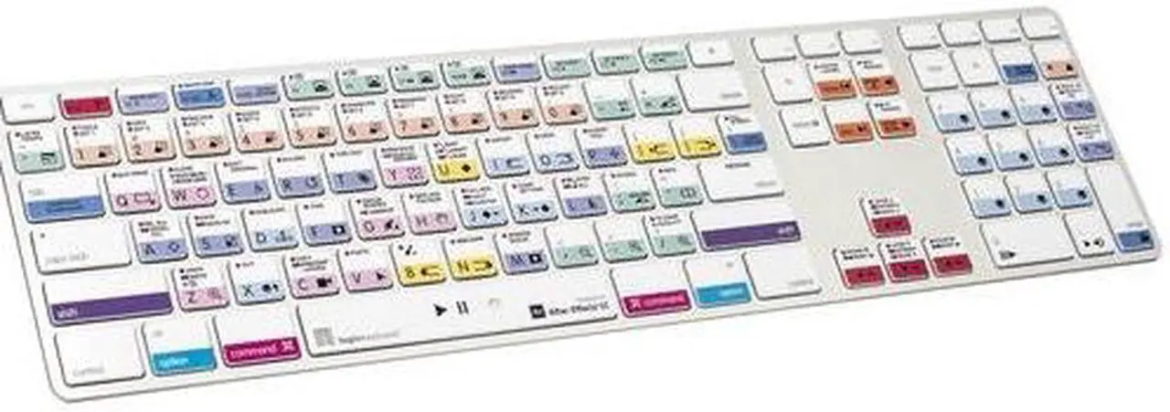 Alt view image 2 of 3 - LogicKeyboard Advance Line American English Mac Apple Keyboard, United States