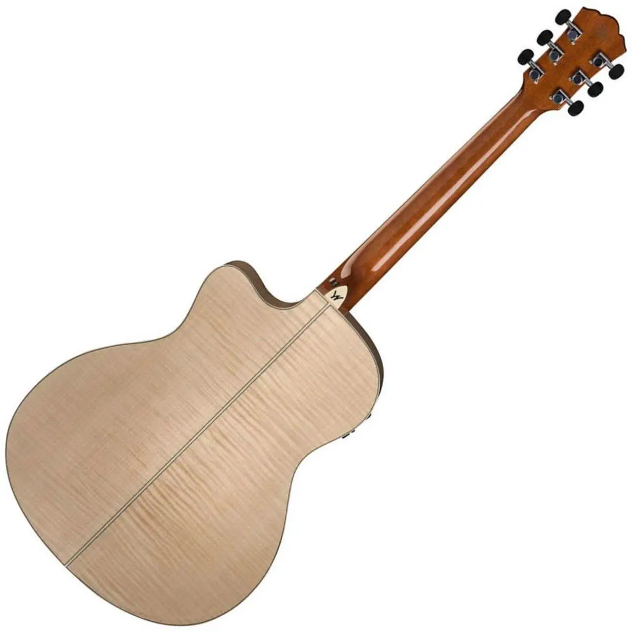Alt view image 3 of 8 - Washburn AG40CEK-A Apprentice Grand-Auditorium Cutaway Acoustic-Electric Guitar