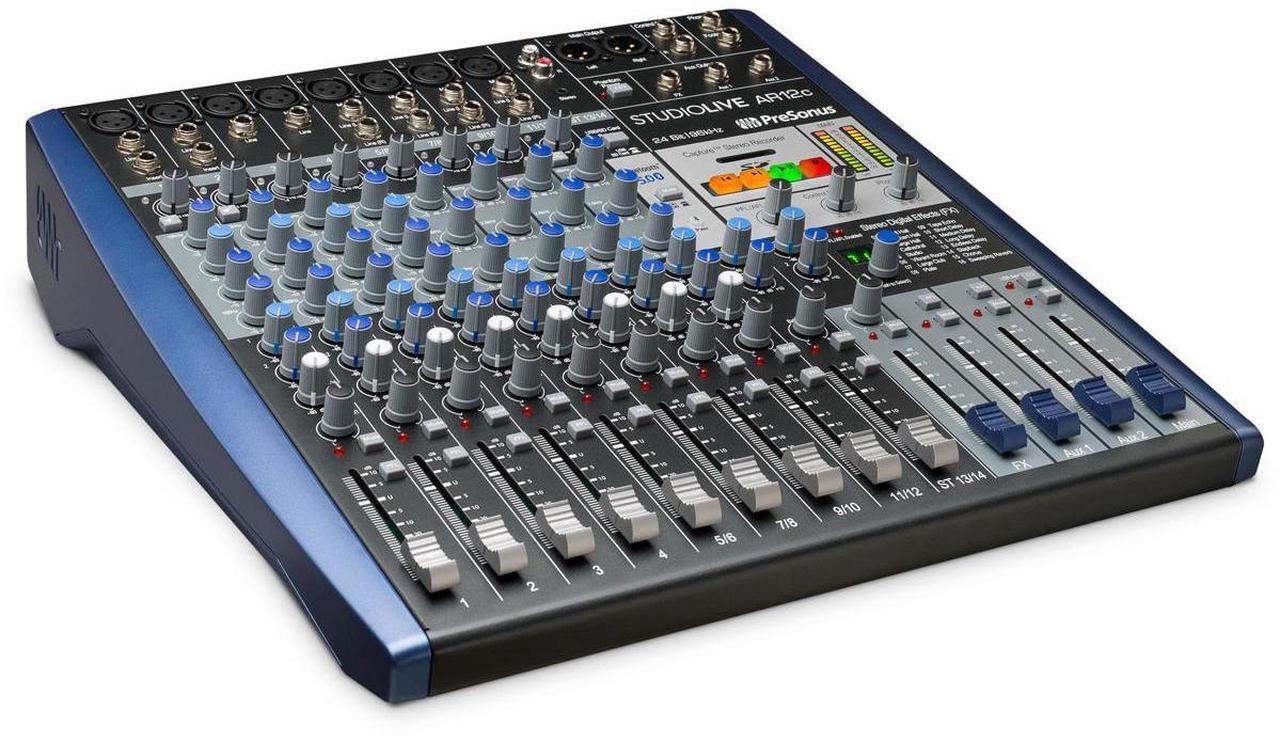 Alt view image 5 of 9 - PreSonus StudioLive AR12c 12-Channel USB-C Compatible Hybrid Audio Interface