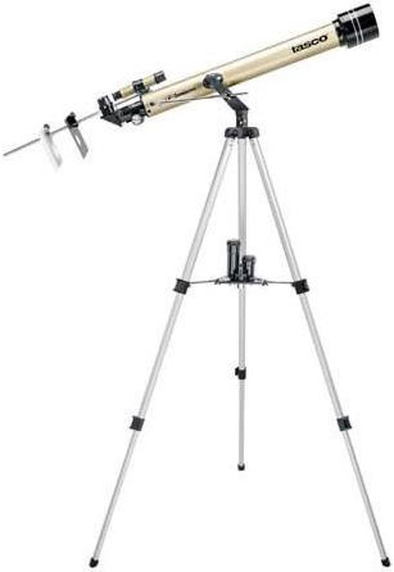 Main image of Tasco 660x 60mm Luminova Achromatic Refractor Telescope Kit, Metallic Champagne
