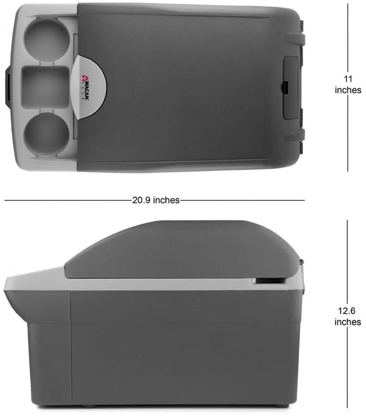 Alt view image 9 of 11 - Wagan 12V Thermo-electric 14L Cooler/Warmer 6214