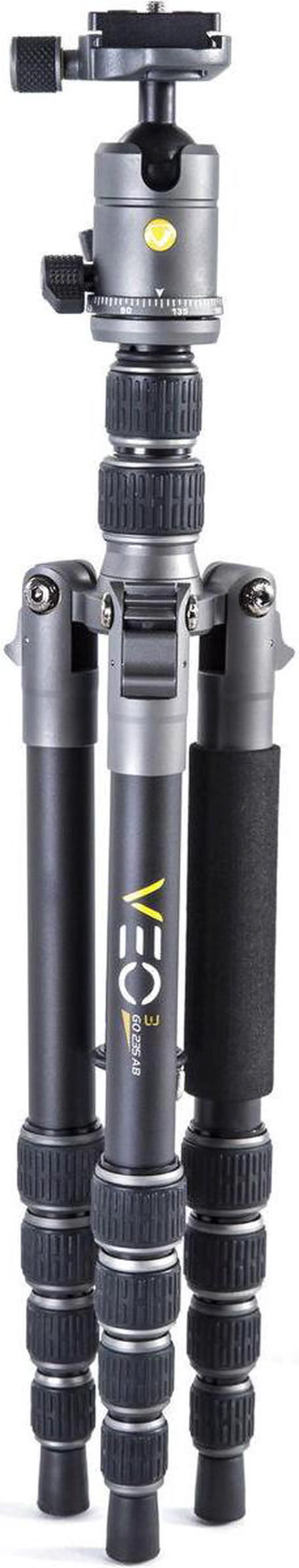 Alt view image 2 of 7 - Vanguard VEO 3 GO 235AB 23mm 5-Section Al Travel Tripod with T-50 Ball Head