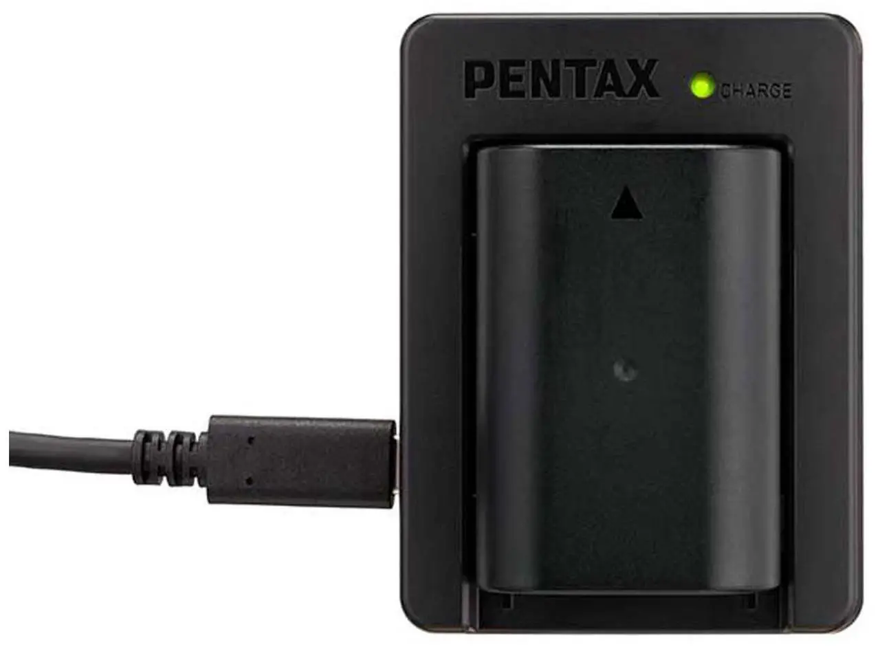 Alt view image 6 of 6 - Pentax D-BC177 Travel Charger for D-LI90 Batteries (Requires USB cable) - 37871