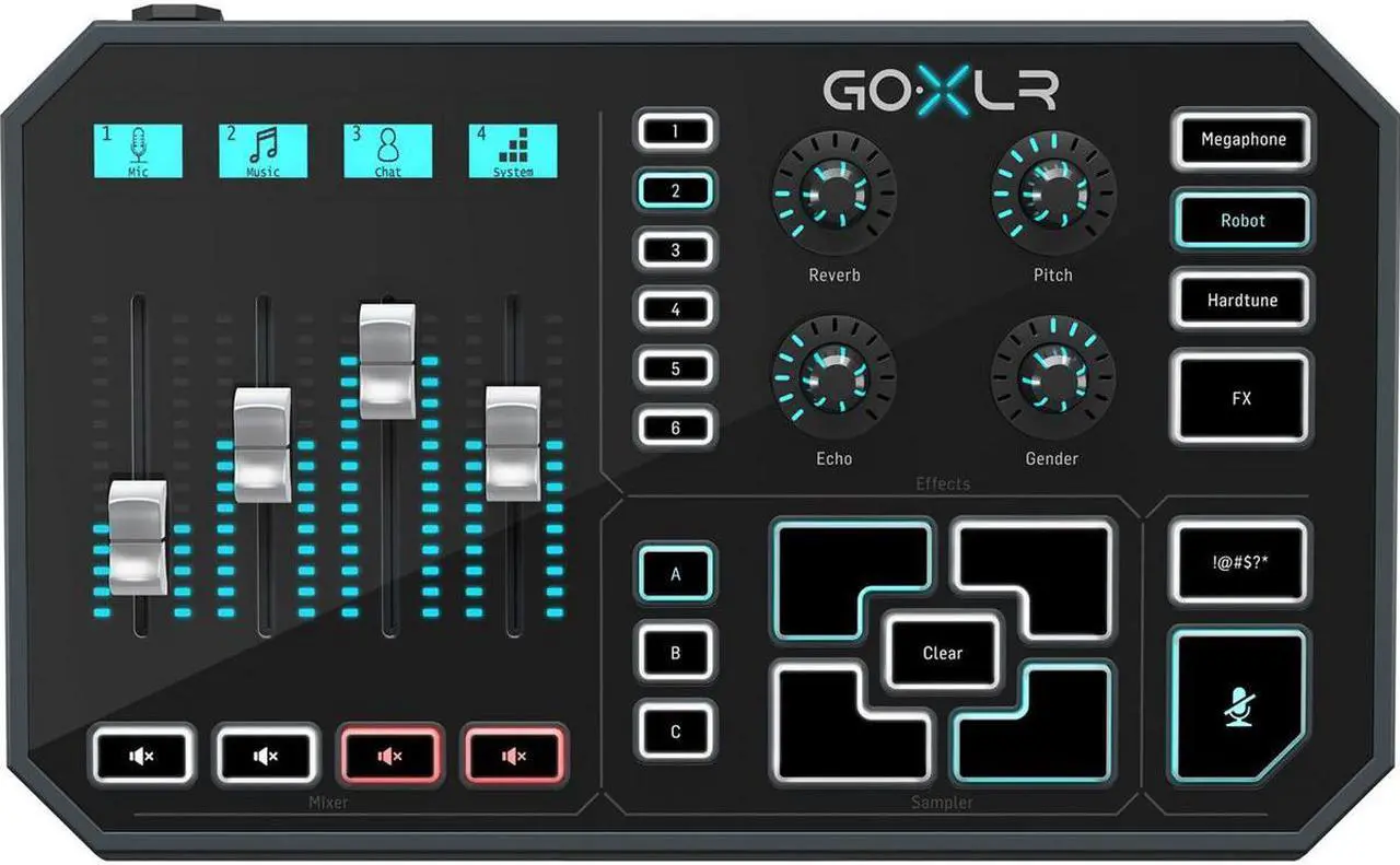 Alt view image 14 of 16 - goxlr  mixer, sampler, & voice fx for streamers