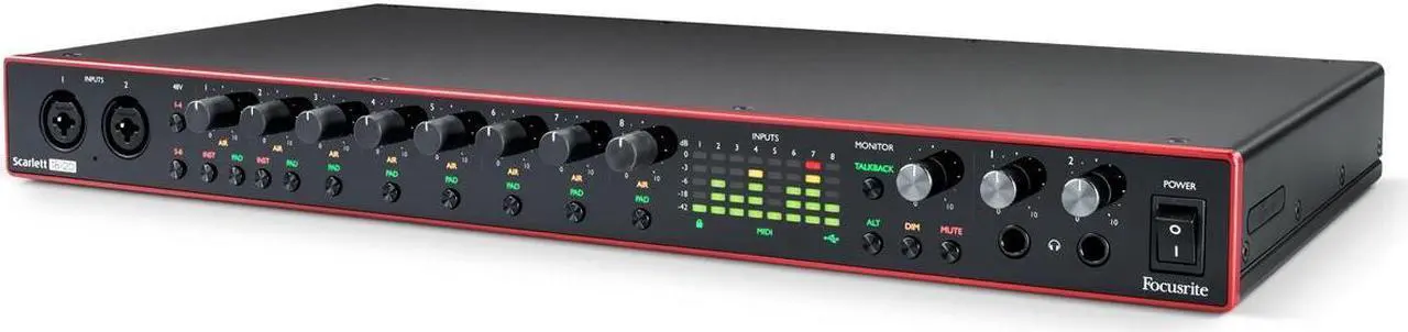 Alt view image 20 of 20 - Focusrite Scarlett 18i20 3rd Generation Audio Interface