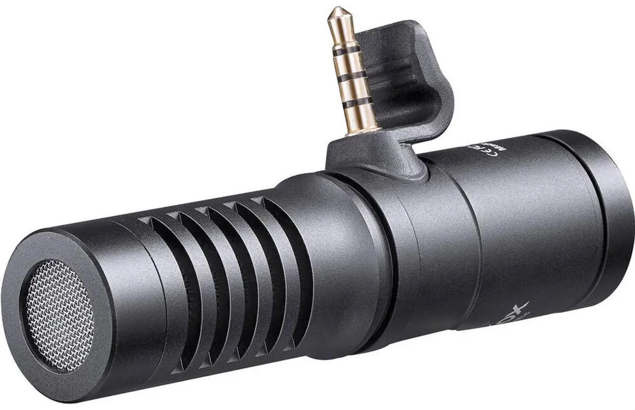 Alt view image 3 of 7 - Godox Geniusmic Ultracompact Smartphone Microphone with 3.5mm TRRS Connector