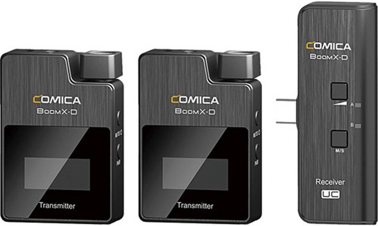 Main image of Comica Audio BoomX-D 2.4 GHz Dual Wireless Mic System for Android #BOOMX-UC2