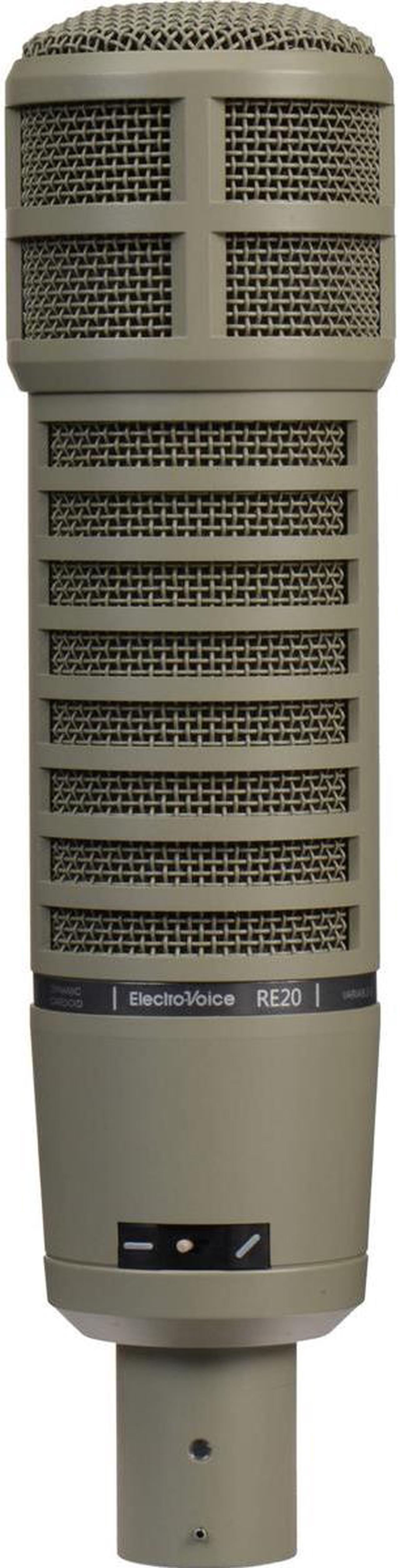 Alt view image 5 of 7 - Electro-Voice RE20 Dynamic Microphone (Silver)