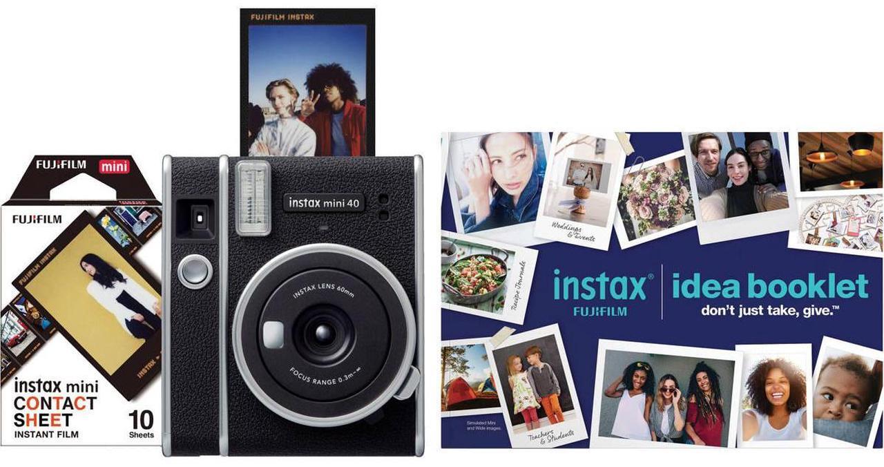 Alt view image 16 of 17 - FUJIFILM INSTAX Mini 40 Instant Camera Bundle