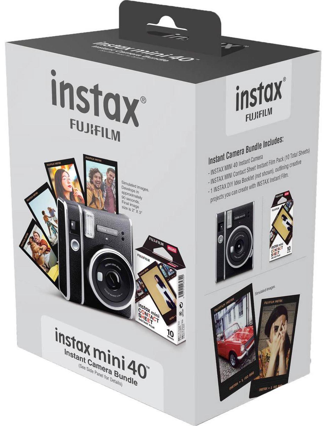 Alt view image 17 of 17 - FUJIFILM INSTAX Mini 40 Instant Camera Bundle