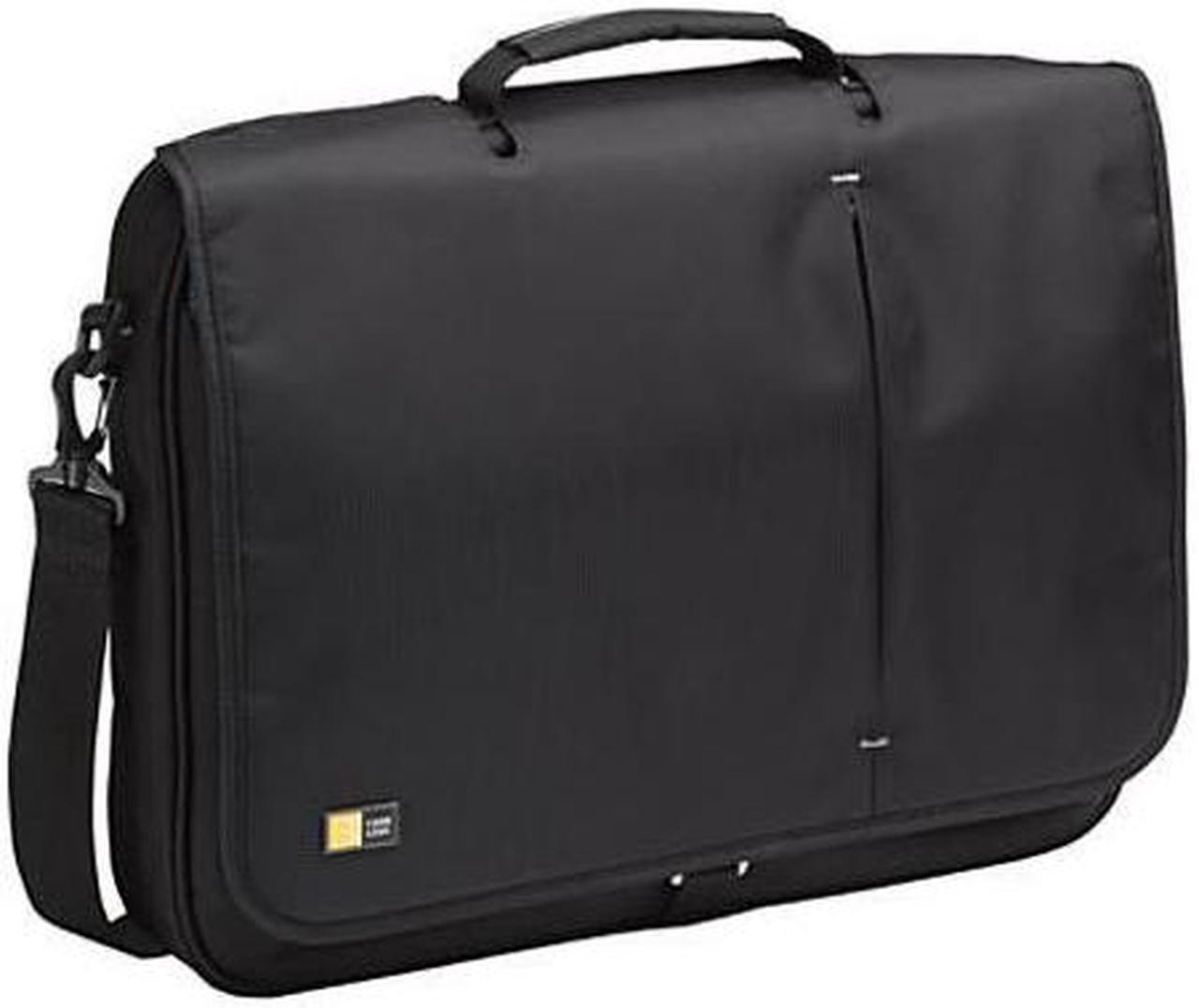 Alt view image 7 of 19 - Caselogic 3201140 17 in. Laptop Messenger Bag, Black - 3.37 x 17.75 x 13.75 in.