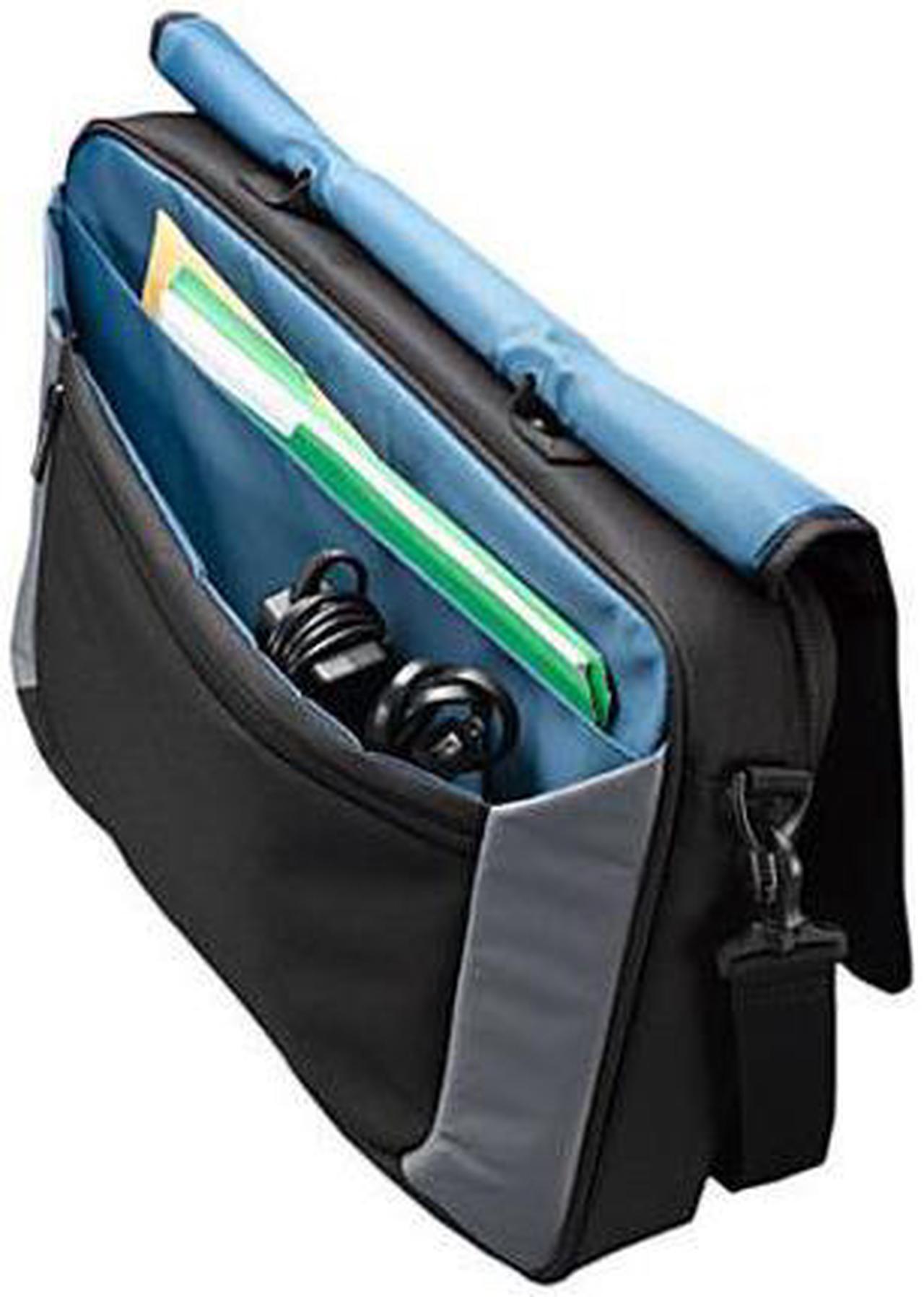 Alt view image 9 of 19 - Caselogic 3201140 17 in. Laptop Messenger Bag, Black - 3.37 x 17.75 x 13.75 in.
