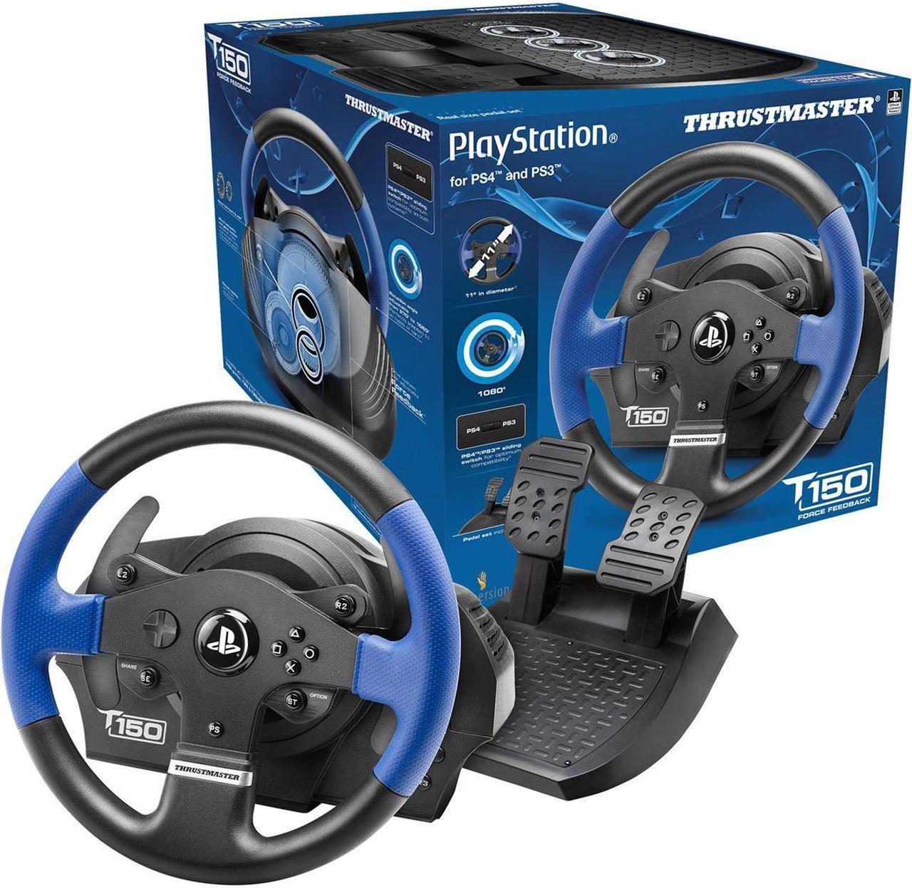 Alt view image 2 of 3 - Thrustmaster T150 Force Feedback Racing Wheel for PlayStation and PC #4169080 K1