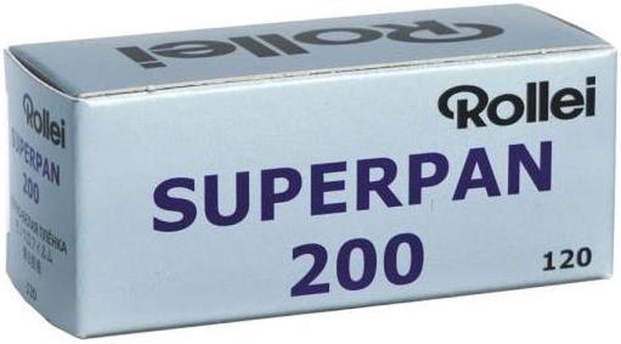 Main image of Rollei Superpan 200 Black and White Negative Film (120 Roll Film) #4244106