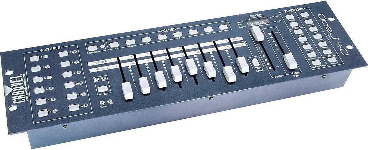 Alt view image 8 of 14 - CHAUVET DJ Obey 40 DMX Lighting Controller