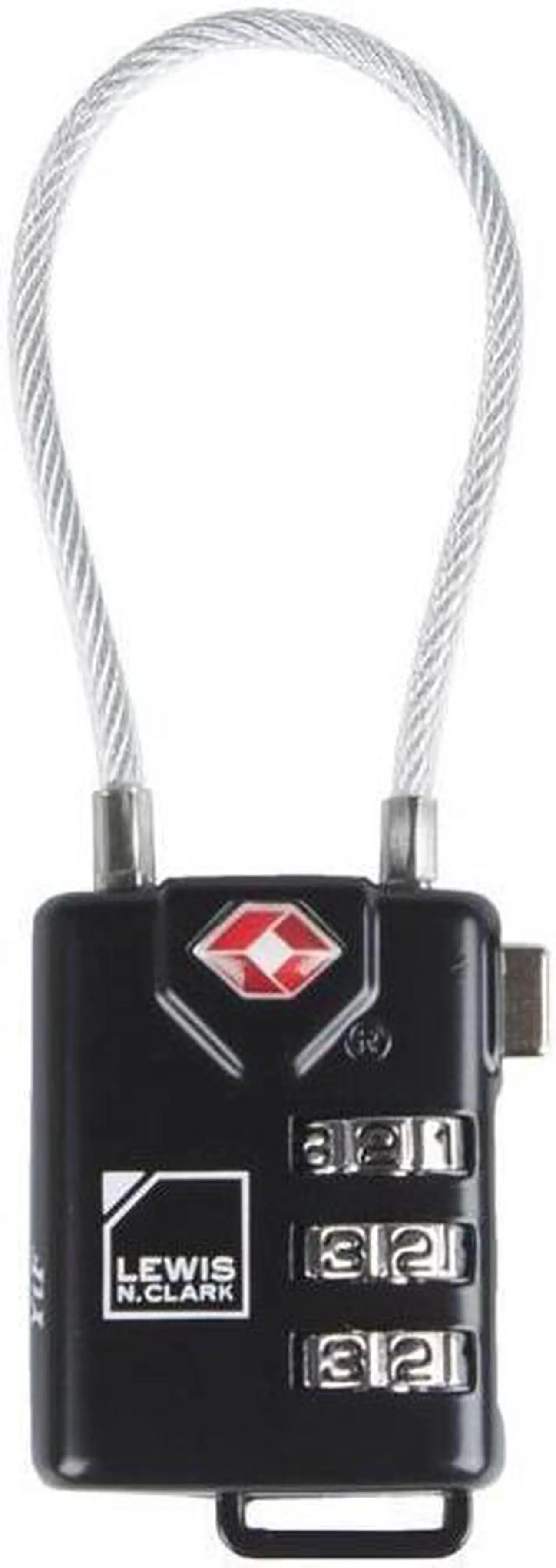 Main image of Porta Brace Single Cable Lock for Hard Cases #CABLE-LOCK