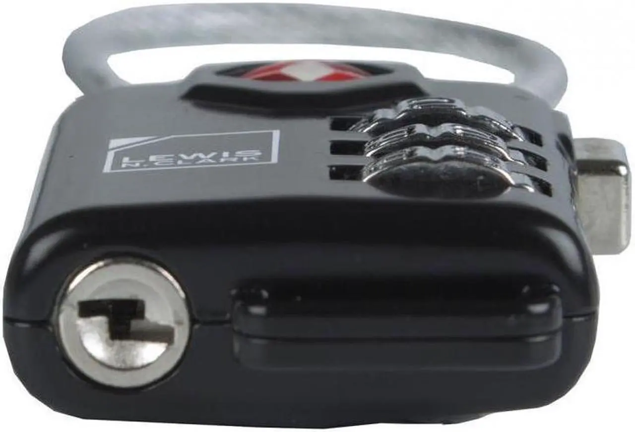 Alt view image 2 of 4 - Porta Brace Single Cable Lock for Hard Cases #CABLE-LOCK