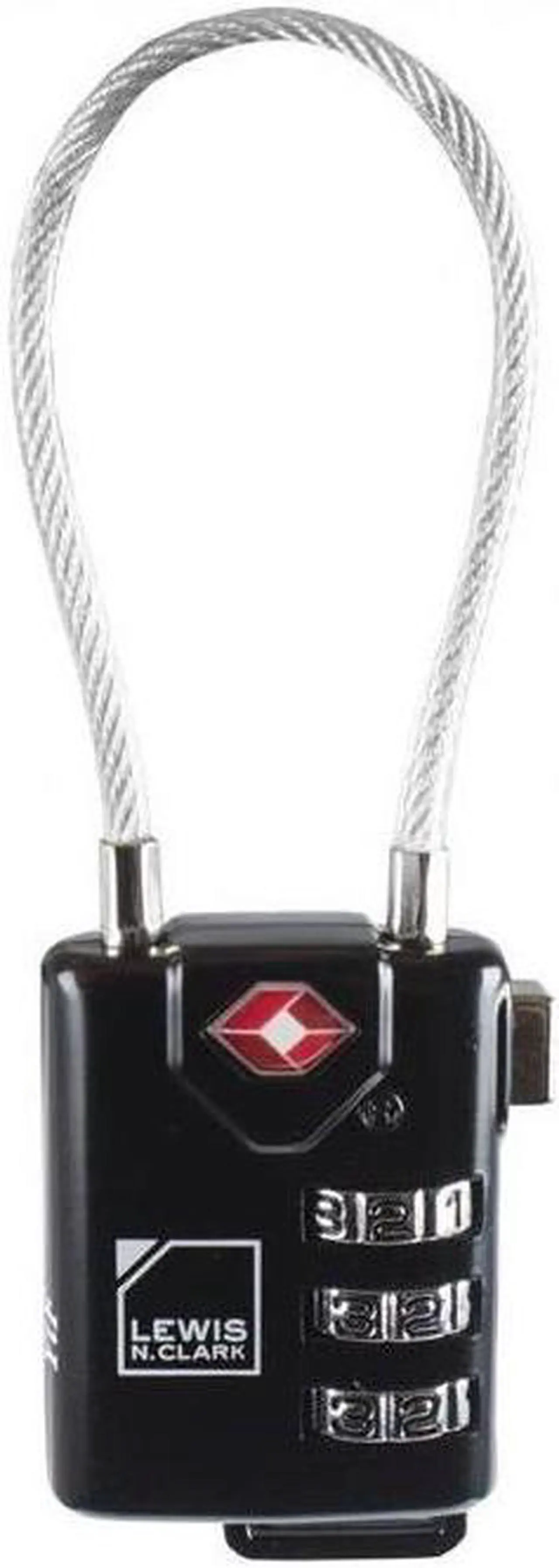 Alt view image 3 of 4 - Porta Brace Single Cable Lock for Hard Cases #CABLE-LOCK