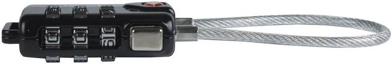 Alt view image 4 of 4 - Porta Brace Single Cable Lock for Hard Cases #CABLE-LOCK