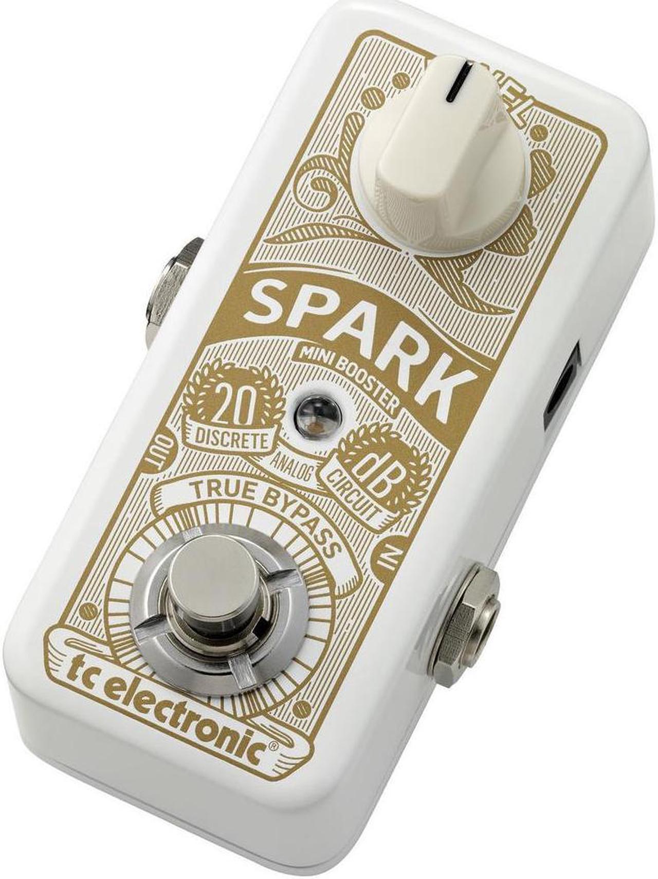 Alt view image 4 of 4 - tc electronic spark mini booster guitar pedal