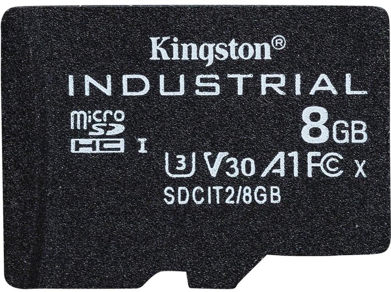 Alt view image 6 of 8 - 8GB Kingston Technology Industrial Micro SDHC UHS-I Class 10 Memory Card