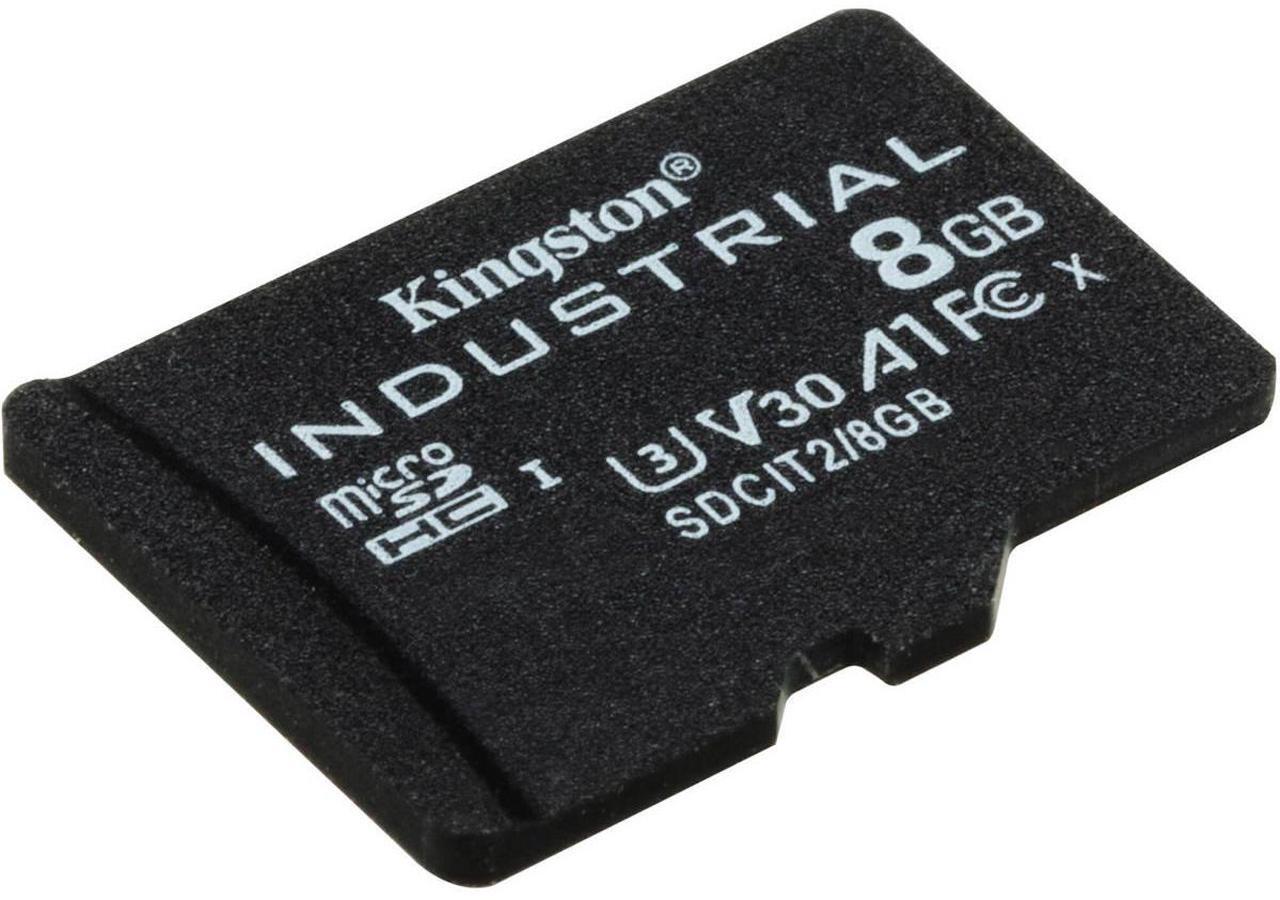 Alt view image 7 of 8 - 8GB Kingston Technology Industrial Micro SDHC UHS-I Class 10 Memory Card