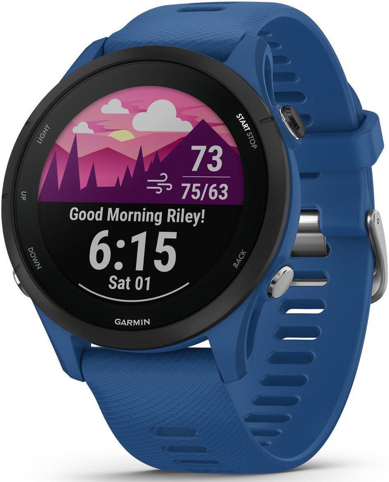 Main image of Garmin Forerunner 255, Tidal Blue | Smart Watch 010-02641-01