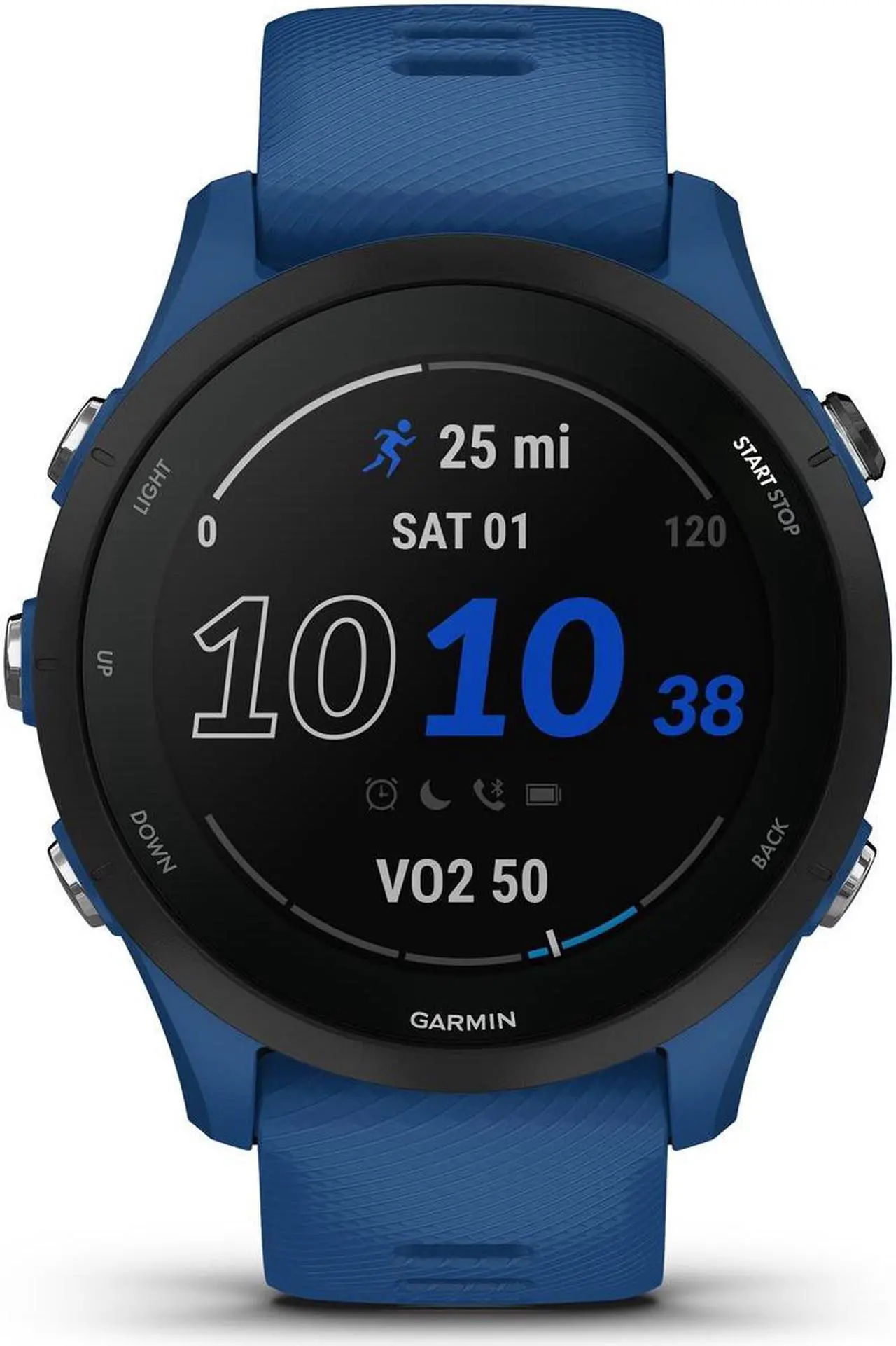 Alt view image 2 of 9 - Garmin Forerunner 255, Tidal Blue | Smart Watch 010-02641-01