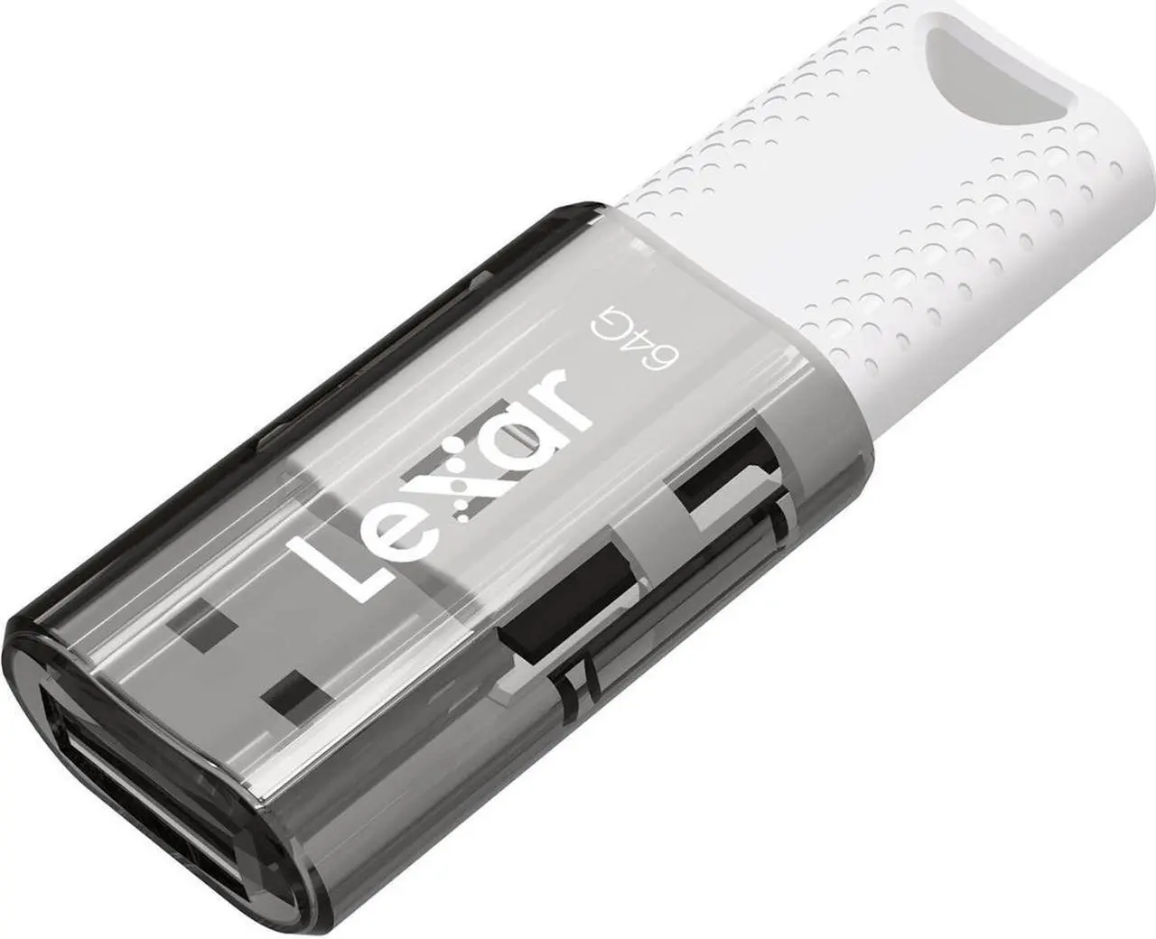Alt view image 8 of 12 - Lexar JumpDrive S60 64GB USB 2.0 Flash Drive, Black Cover #LJDS060064G-BNBNU
