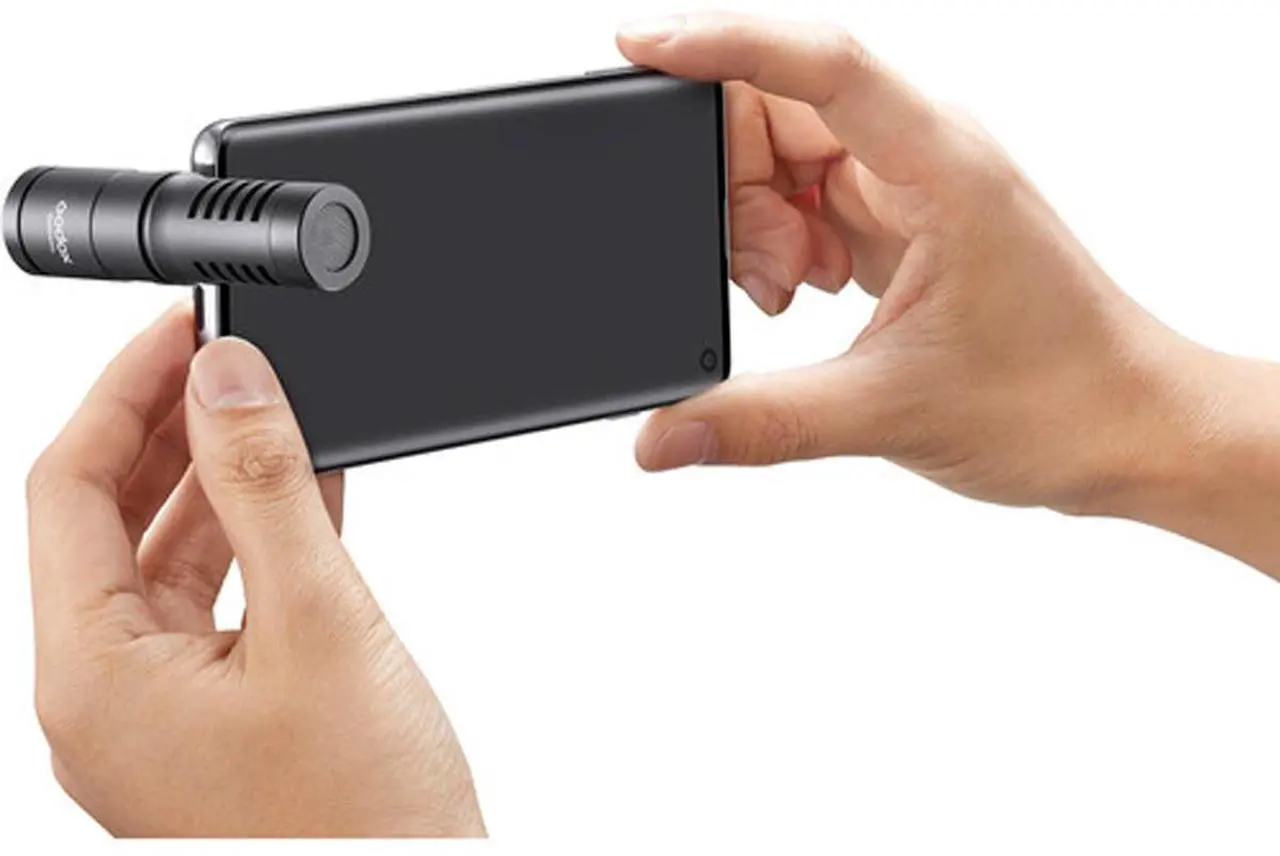 Alt view image 7 of 7 - Godox Geniusmic Ultracompact Smartphone Microphone with 3.5mm TRRS Connector