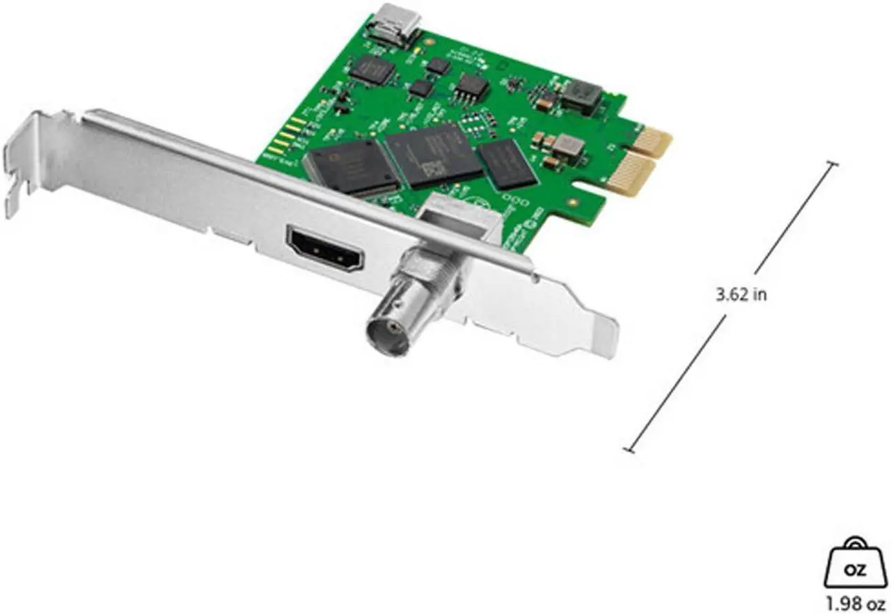 Alt view image 4 of 4 - Blackmagic Design DeckLink Mini Recorder HD PCIe Playback Card, 3G-SDI
