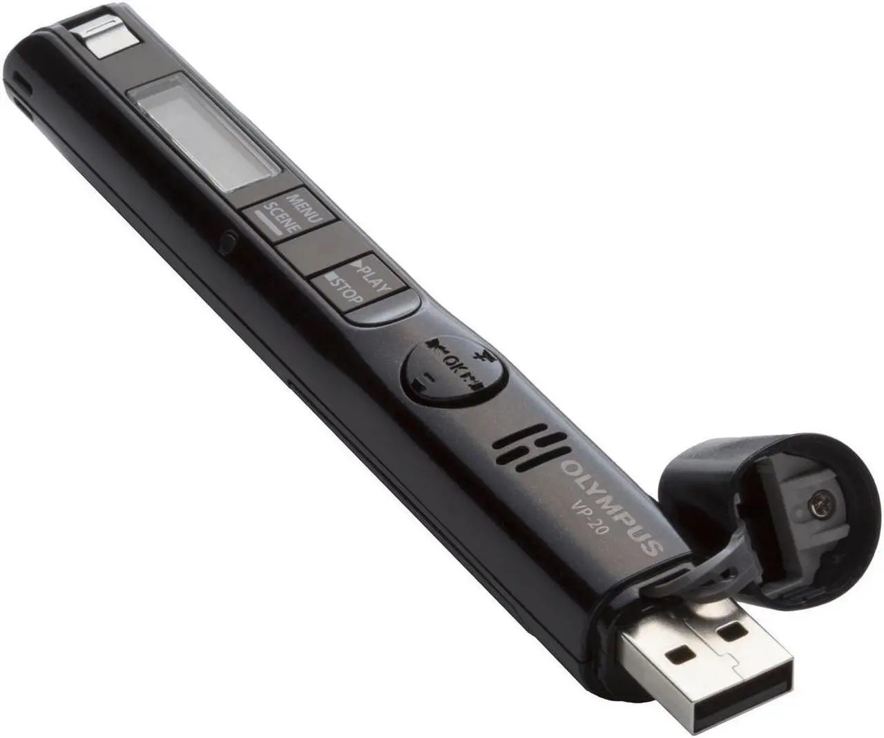 Alt view image 6 of 7 - Olympus VP-20 8GB Stereo Digital Voice Recorder #V413130BU000