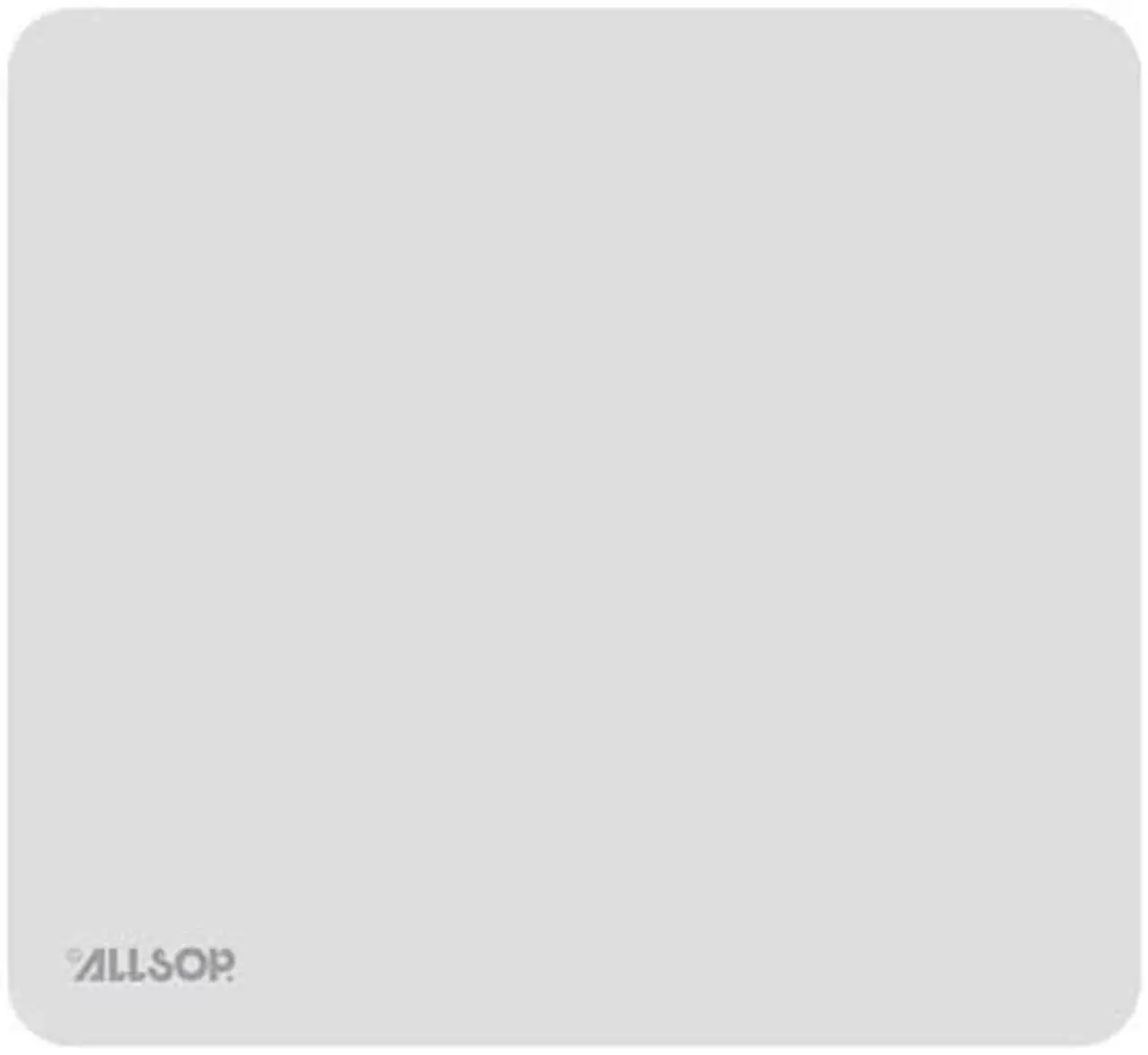 Alt view image 7 of 11 - Allsop Accutrack Slimline Mouse Pad Silver 8 3/4" x 8" 30202