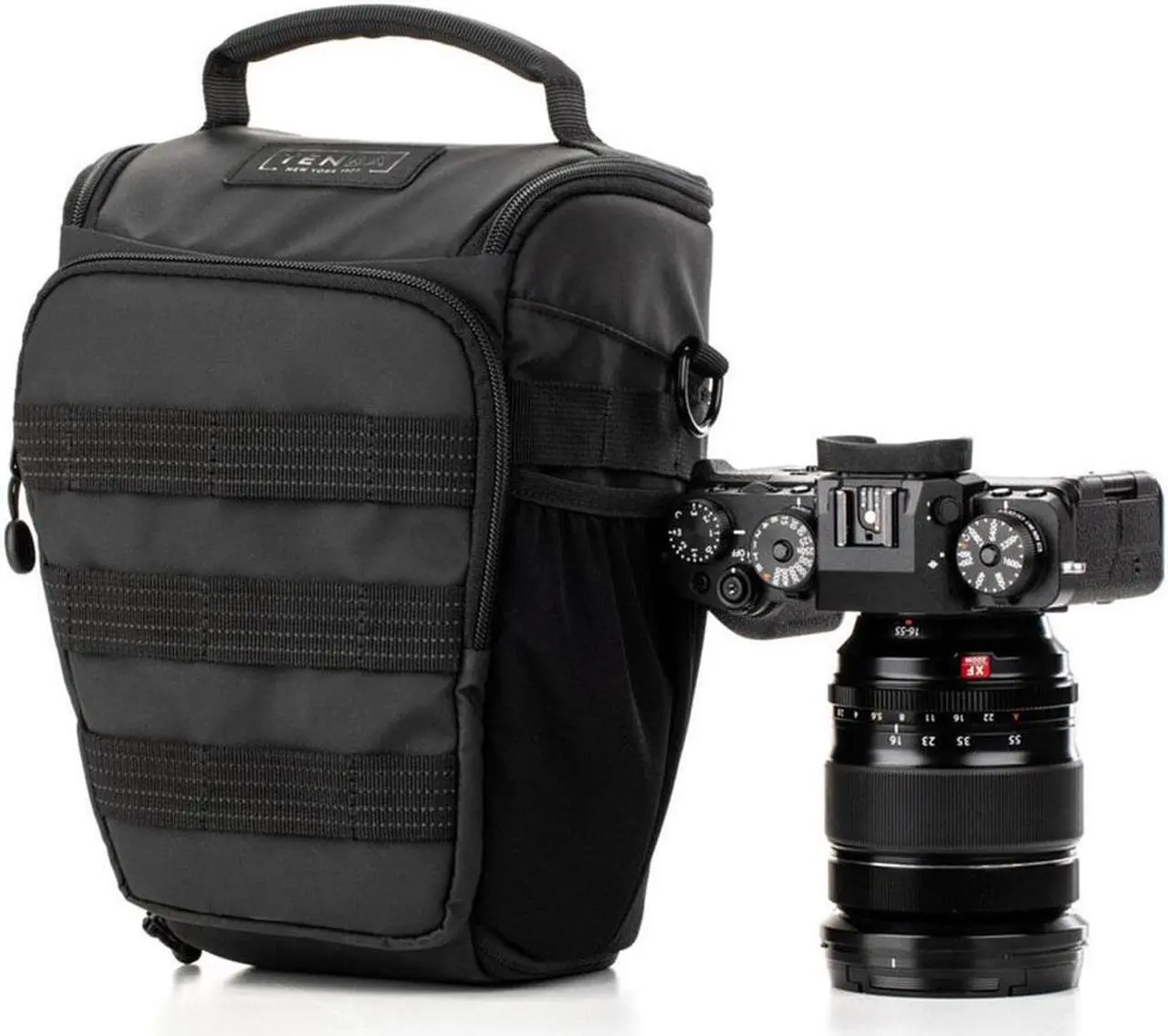 Alt view image 13 of 14 - Tenba Axis V2 4L Top Loader Camera Bag, Black #637-750