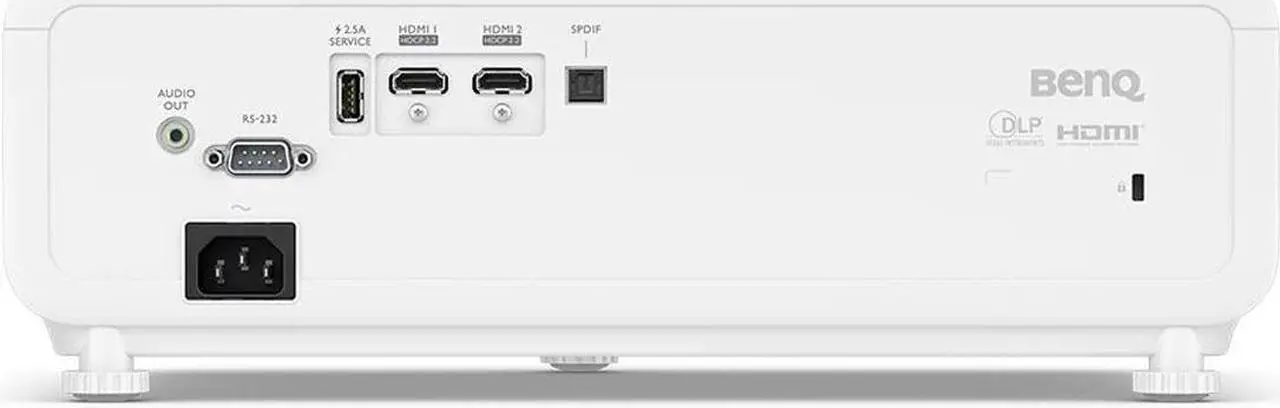 Alt view image 3 of 9 - BenQ TH690ST 4LED 1080p HDR Short Throw Projector for Console Gaming