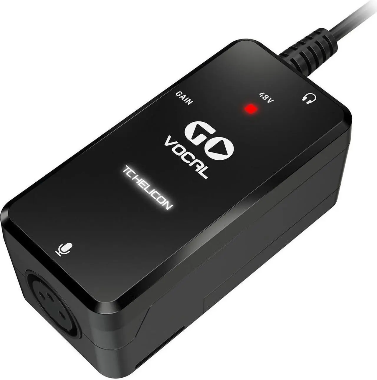 Alt view image 6 of 8 - TC-Helicon GO VOCAL Microphone Preamp for Mobile Devices