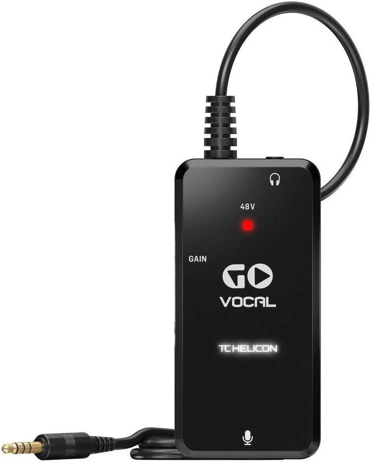 Alt view image 5 of 8 - TC-Helicon GO VOCAL Microphone Preamp for Mobile Devices