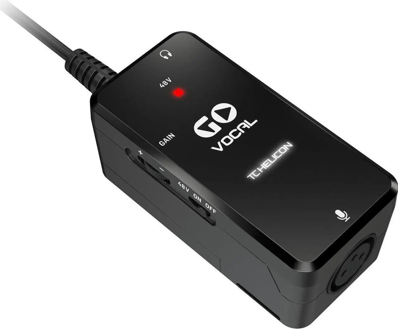 Alt view image 4 of 8 - TC-Helicon GO VOCAL Microphone Preamp for Mobile Devices