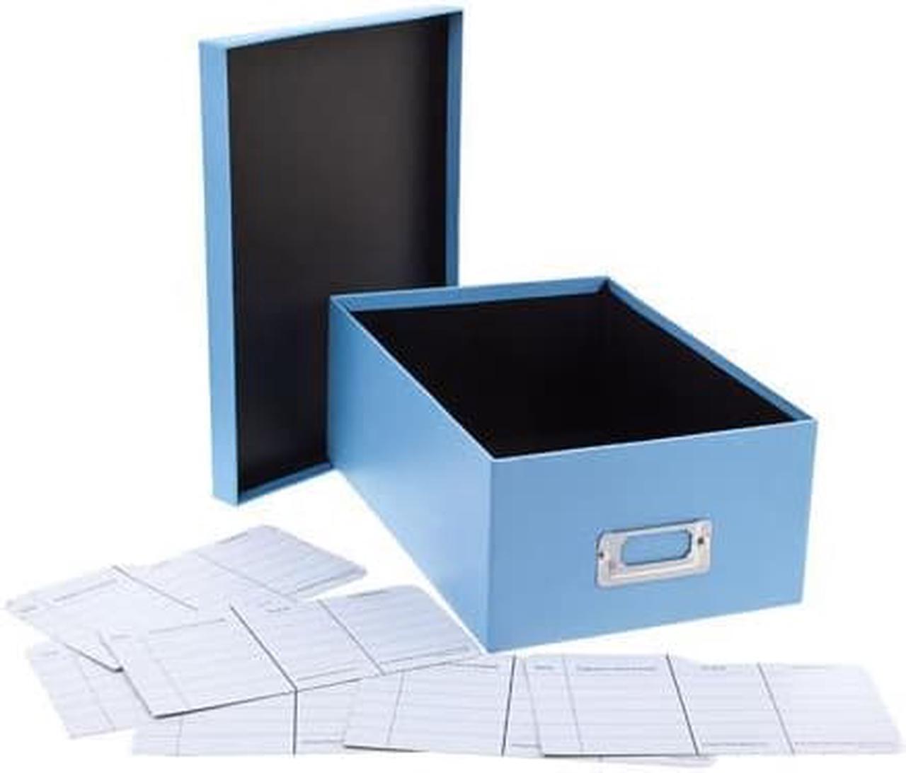 Alt view image 7 of 7 - pioneer photo albums b-1s/sb b-1s photo storage box, sky blue